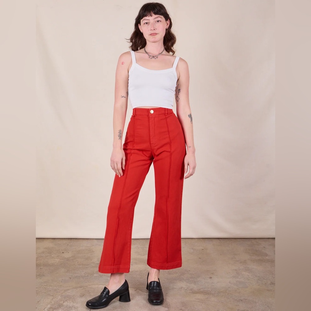 Big Bud Press Western Pants in Mustang Red, size XS